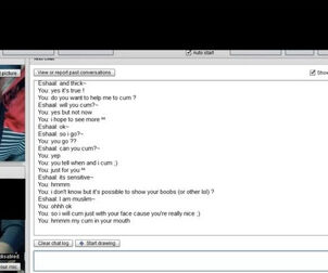 She is Muslim and she wants my Manmeat on Chatroulette
